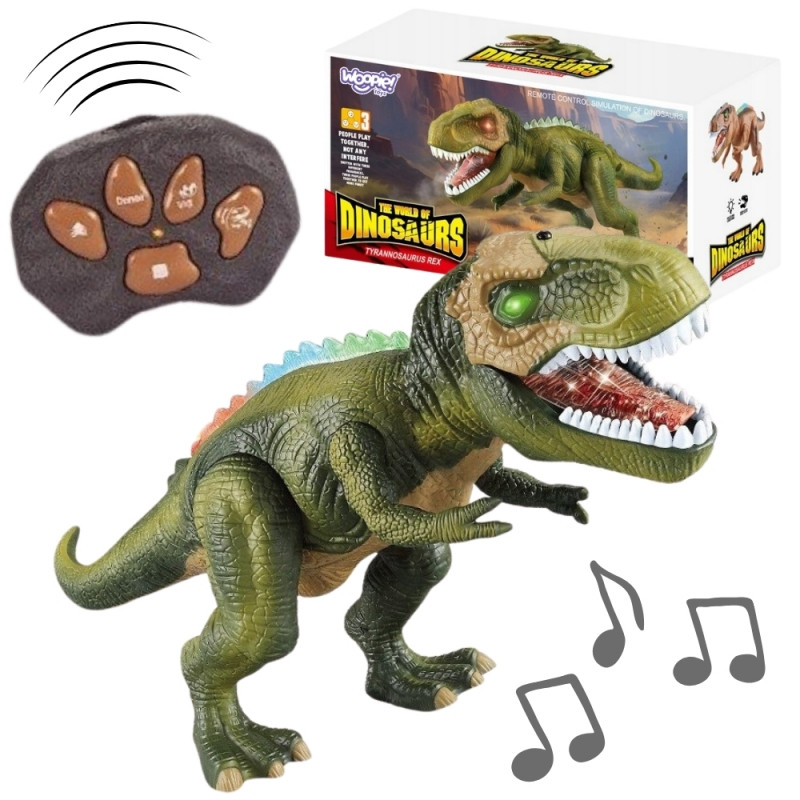 WOOPIE dinozaurų nuotolinio valdymo pultas RC robotas T-Rex