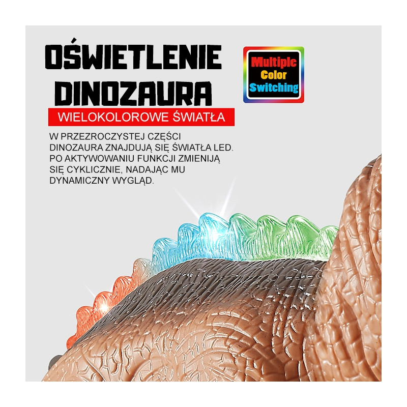 WOOPIE dinozaurų nuotolinio valdymo pultas RC robotas T-Rex