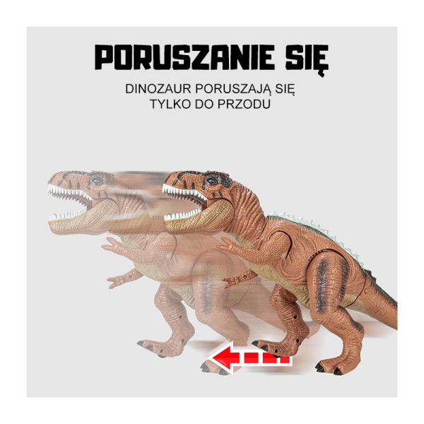 WOOPIE dinozaurų nuotolinio valdymo pultas RC robotas T-Rex WOOPIE dinozaurų nuotolinio valdymo pultas RC robotas T-Rex