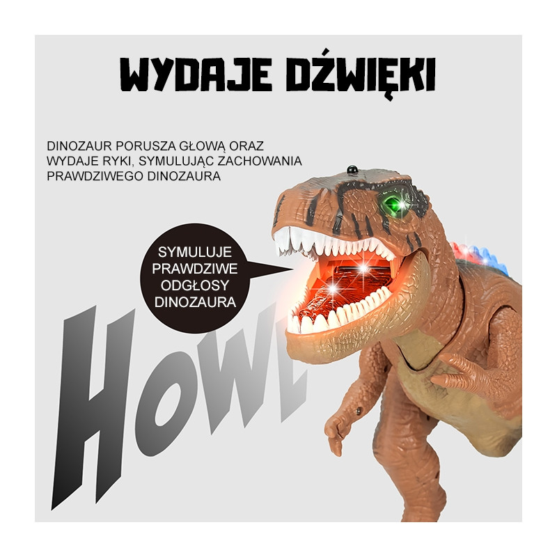 WOOPIE dinozaurų nuotolinio valdymo pultas RC robotas T-Rex