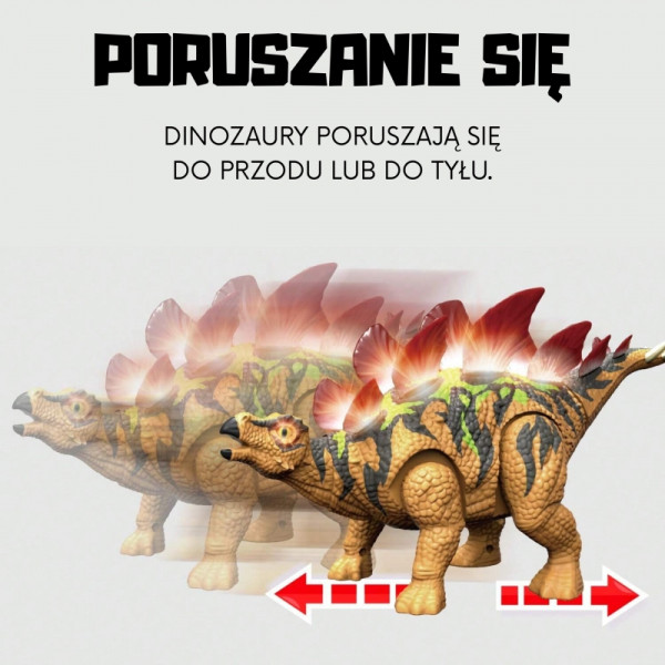 WOOPIE dinozaurų nuotolinio valdymo pultas RC robotas stegozauras WOOPIE dinozaurų nuotolinio valdymo pultas RC robotas stegozauras