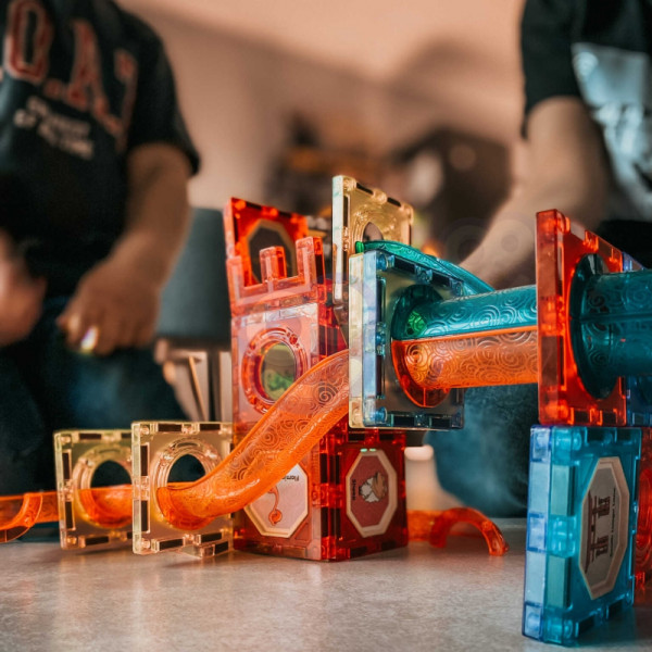 WOOPIE Магнитные блоки, шаровой трековый светильник, 49 шт.