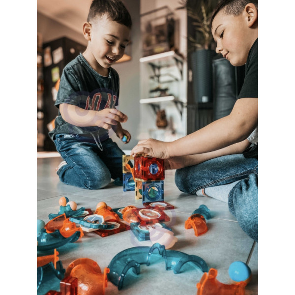 WOOPIE Магнитные блоки, шаровой трековый светильник, 49 шт.