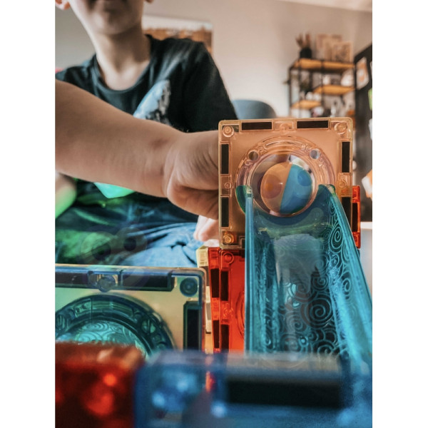 WOOPIE Магнитные блоки, шаровой трековый светильник, 49 шт.