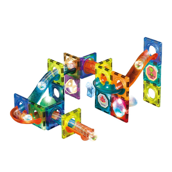 WOOPIE Магнитные блоки, шаровой трековый светильник, 49 шт.