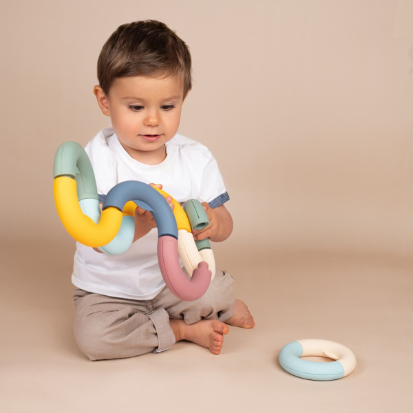 SMOBY Little Krążki Edukacyjne Układanka Kółka dla Dzieci 12 elementów SMOBY Little Krążki Edukacyjne Układanka Kółka dla Dzieci 12 elementów