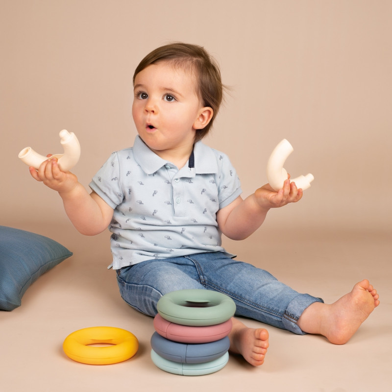 SMOBY Little Educational Discs Dėlionės apskritimai vaikams 12 dalių