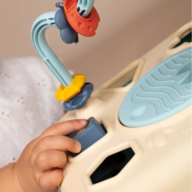 SMOBY Little Sensory Activity Cube для детей, сортировщик-лабиринт 13-в-1