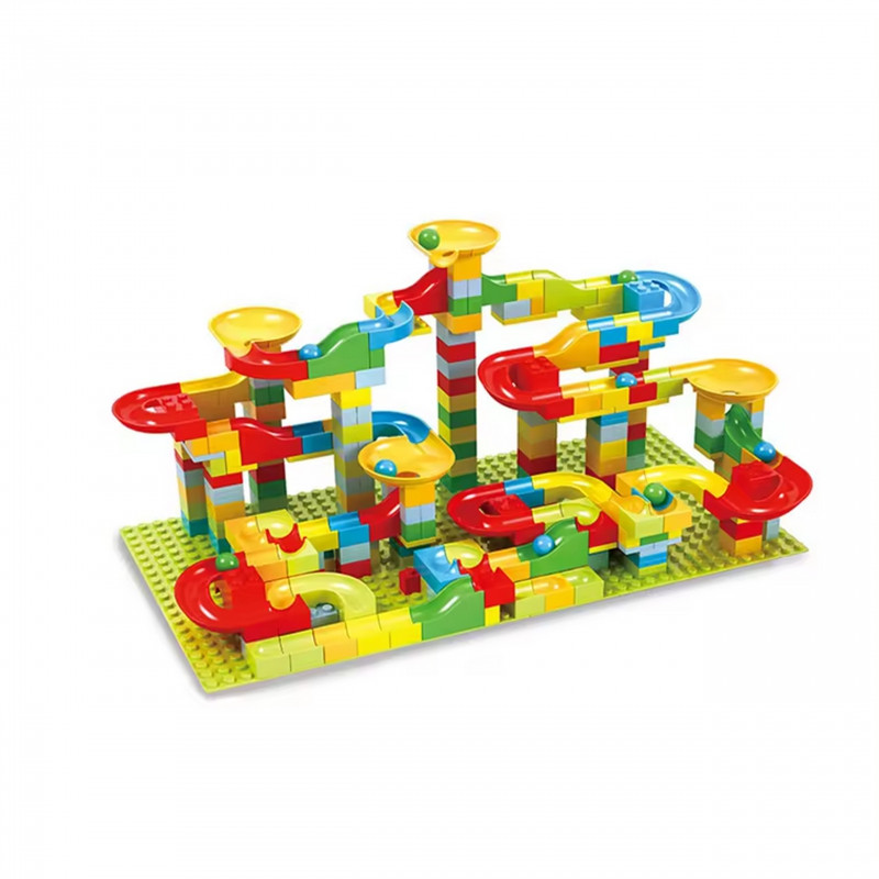 WOOPIE Ball Track Ball Track Ball Track Ball Track Ball Slide for Balls Construction 340 vnt.