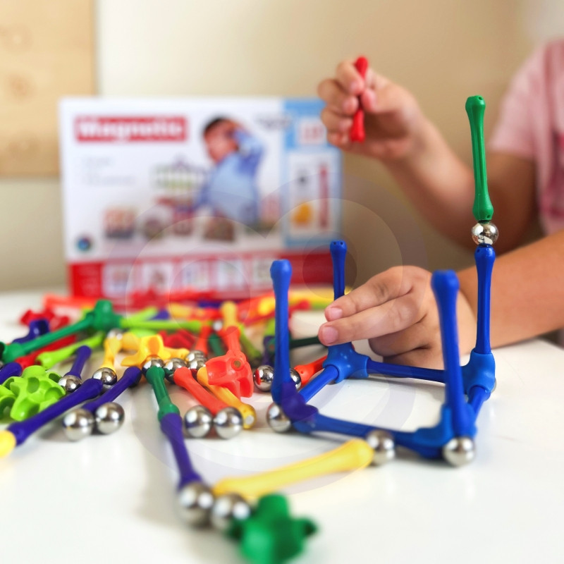 WOOPIE magnetiniai statybiniai blokai dėlionės 110 el._8SZT