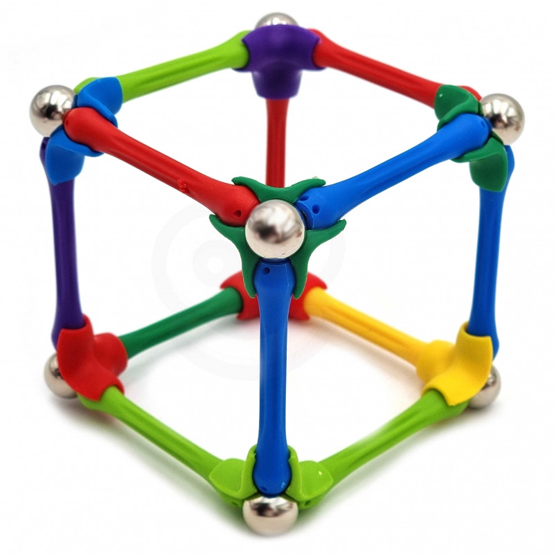 WOOPIE magnetiniai statybiniai blokai dėlionės 110 el._8SZT