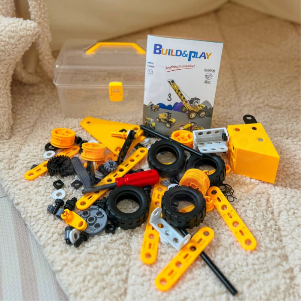 Набор для строительства "WOOPIE Vehicles 8-в-1" STEAM Набор для строительства "WOOPIE Vehicles 8-в-1" STEAM