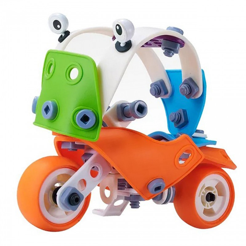 WOOPIE transporto priemonių rinkinys 5in1 STEM