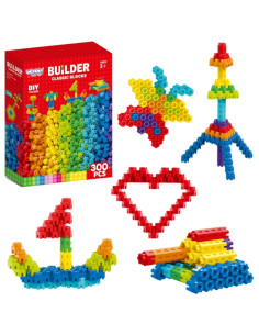 WOOPIE kūrybiniai blokai 300 vnt.