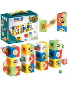 WOOPIE Ball Track Kulodrome Construction Kit Building Blocks 3D
