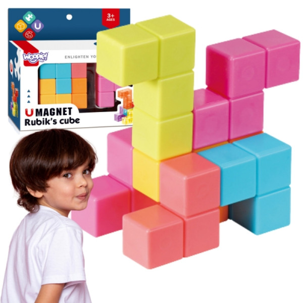 WOOPIE magnetinis Tetris kubas galvosūkis WOOPIE magnetinis Tetris kubas galvosūkis