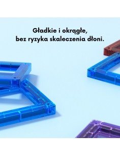 WOOPIE Magnetiniai statybiniai blokai 3D edukacinis rinkinys Mokymasis skaičiuoti 70 vnt. 2