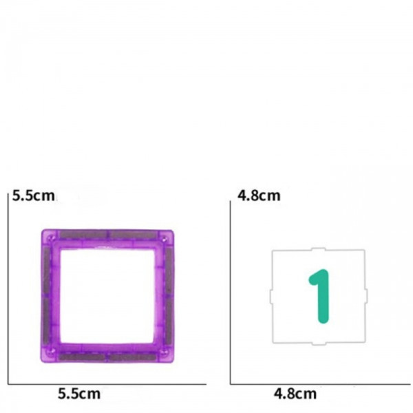 WOOPIE Magnetiniai statybiniai blokai 3D edukacinis rinkinys Mokymasis skaičiuoti 70 vnt. WOOPIE Magnetiniai statybiniai blokai 3D edukacinis rinkinys Mokymasis skaičiuoti 70 vnt.