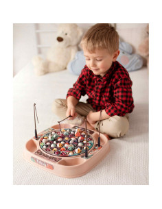 WOOPIE Game Fishing rinkinys iš 4 meškerių 50 vnt. 2