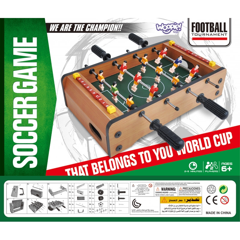 Мини-настольный футбол WOOPIE