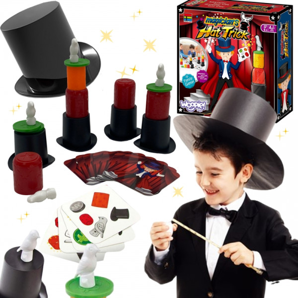 WOOPIE Magic Tricks žaidimas su Hat Little Magician 4+ WOOPIE Magic Tricks žaidimas su Hat Little Magician 4+