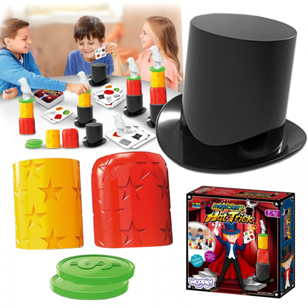 WOOPIE Magic Tricks žaidimas su Hat Little Magician 4+ WOOPIE Magic Tricks žaidimas su Hat Little Magician 4+