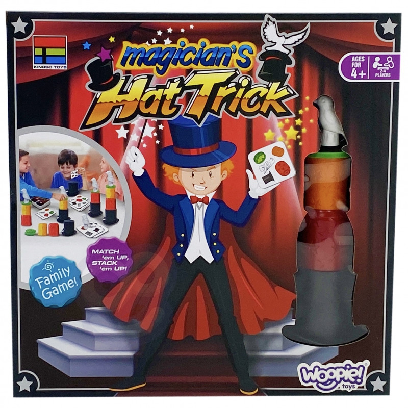 WOOPIE Magic Tricks žaidimas su Hat Little Magician 4+