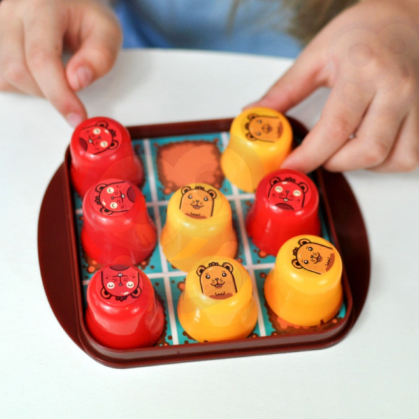 WOOPIE IQ 2in1 Tic-Tac-Toe logikos žaidimas WOOPIE IQ 2in1 Tic-Tac-Toe logikos žaidimas
