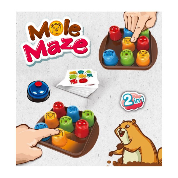 WOOPIE IQ 2in1 Tic-Tac-Toe logikos žaidimas WOOPIE IQ 2in1 Tic-Tac-Toe logikos žaidimas