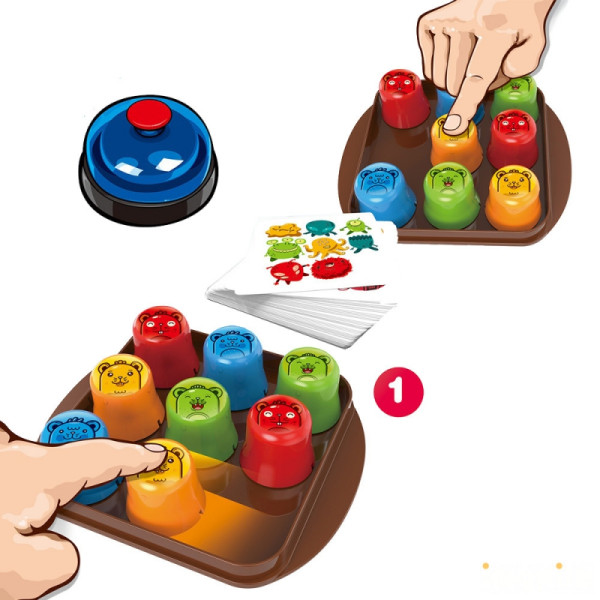WOOPIE IQ 2in1 Tic-Tac-Toe logikos žaidimas WOOPIE IQ 2in1 Tic-Tac-Toe logikos žaidimas