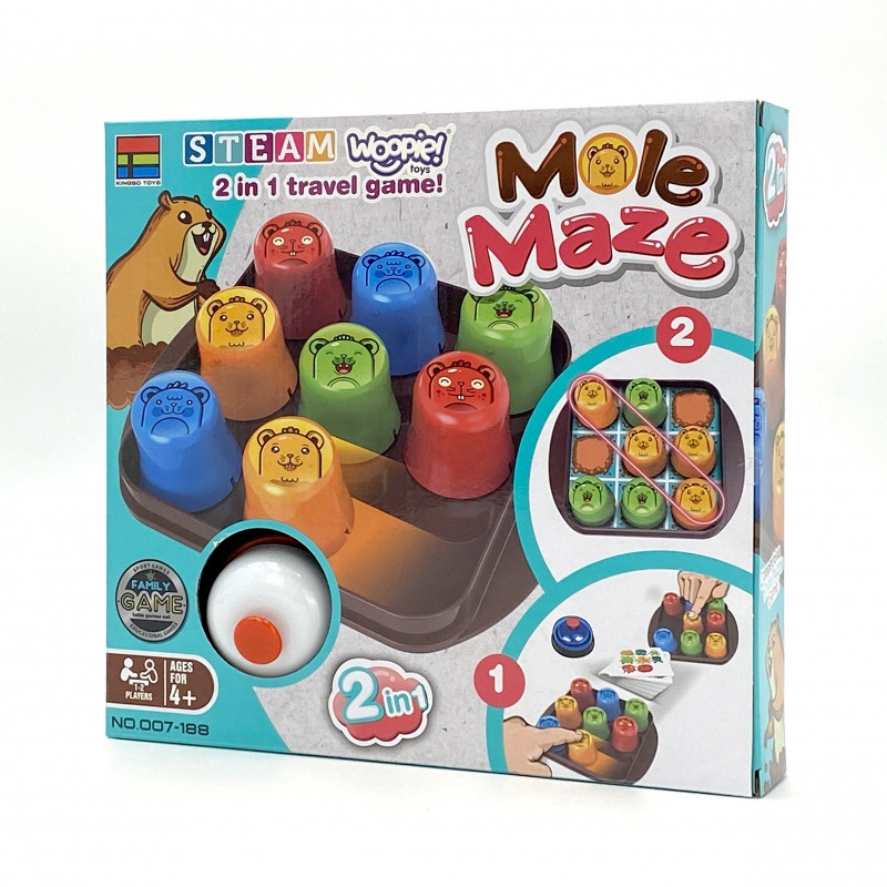 WOOPIE IQ 2in1 Tic-Tac-Toe logikos žaidimas