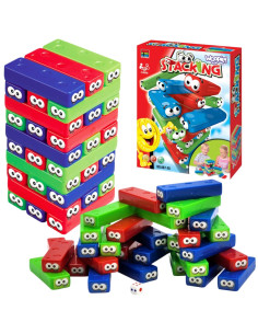 WOOPIE Dėlionė Wobbling Tower Arcade žaidimas 4+