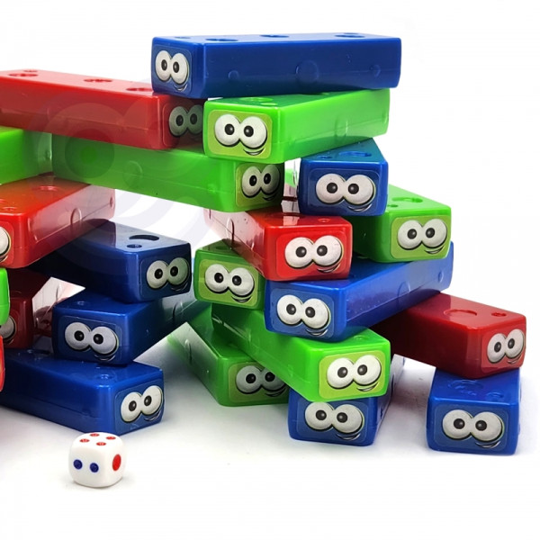 WOOPIE Dėlionė Wobbling Tower Arcade žaidimas 4+ WOOPIE Dėlionė Wobbling Tower Arcade žaidimas 4+