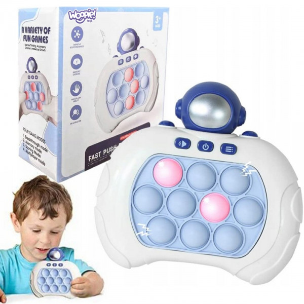 WOOPIE žaidimas POP IT interaktyvus antistresinis arkadinis astronautas WOOPIE žaidimas POP IT interaktyvus antistresinis arkadinis astronautas