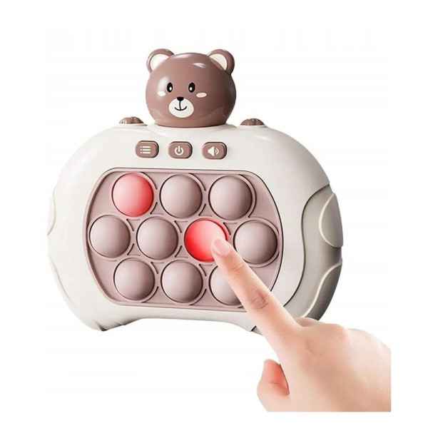 WOOPIE POP IT žaidimas Interaktyvus antistresinis arkadinis meškiukas WOOPIE POP IT žaidimas Interaktyvus antistresinis arkadinis meškiukas