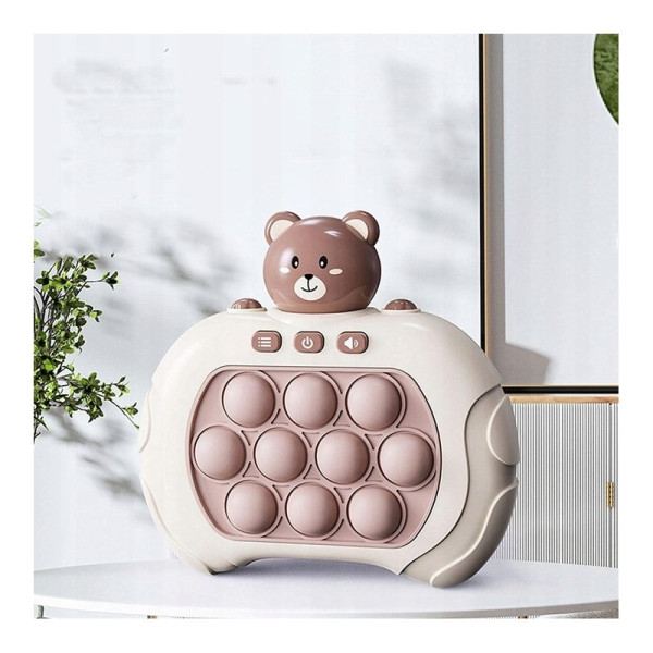 WOOPIE Gra POP IT Interaktywna Antystresowa Zręcznościowa Miś WOOPIE Gra POP IT Interaktywna Antystresowa Zręcznościowa Miś