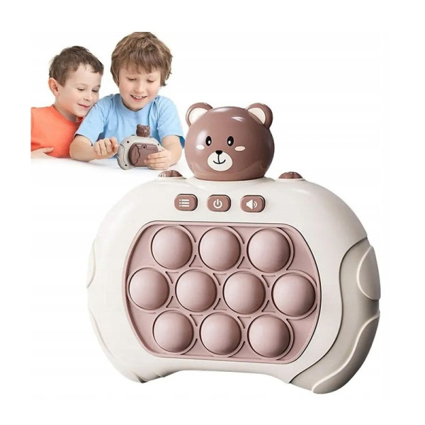WOOPIE POP IT žaidimas Interaktyvus antistresinis arkadinis meškiukas WOOPIE POP IT žaidimas Interaktyvus antistresinis arkadinis meškiukas