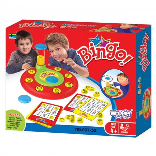 WOOPIE Bingo Gra Dopasuj Żetony Planszowa Rodzinna WOOPIE Bingo Gra Dopasuj Żetony Planszowa Rodzinna