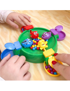 WOOPIE arkadinis stalo žaidimas ALKANAS LAIMINGAS VARLĖS IR KROKODILAI 3+ 2