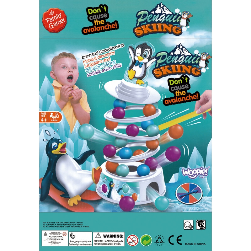 WOOPIE pingvinas bokštas arkadinis žaidimas