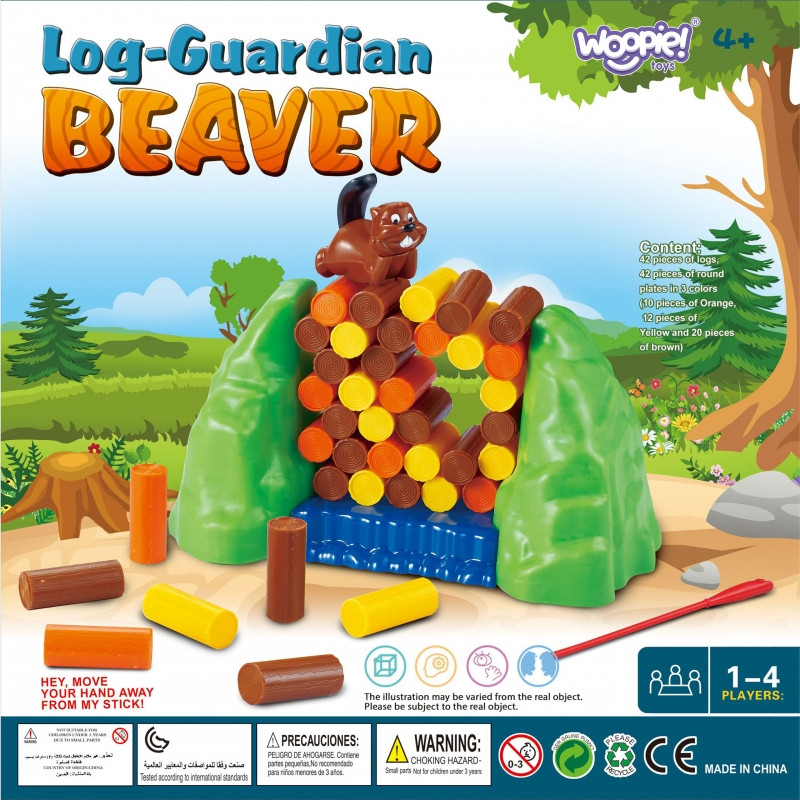WOOPIE Падающая плотина бобра Аркадная игра