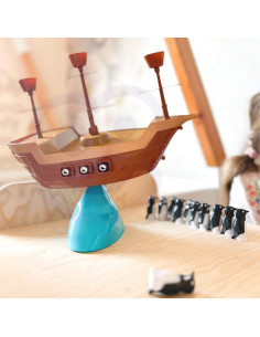 WOOPIE arkadinis žaidimas piratų pingvinas laivas 2