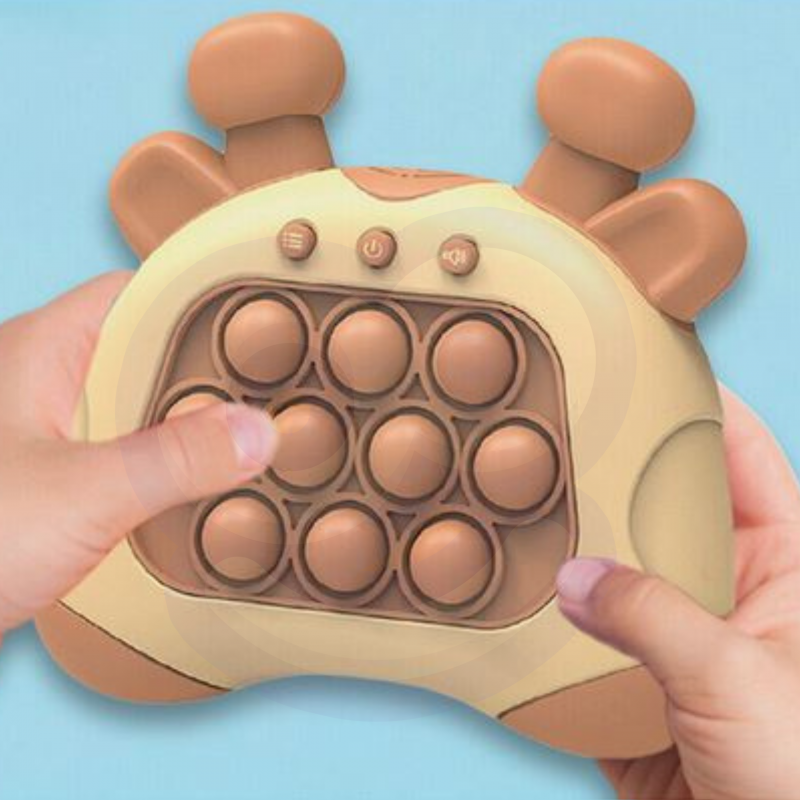 WOOPIE Gra POP IT Elektryczna Antystresowa Zręcznościowa Żyrafka