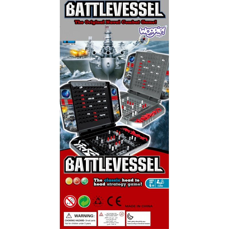 WOOPIE stalo žaidimas Laivai MEGA SEA BATTLE 4+