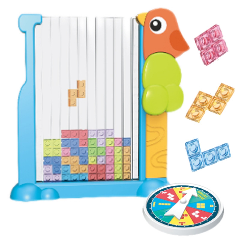 WOOPIE Tetris mokomasis žaidimas spalvingi blokai