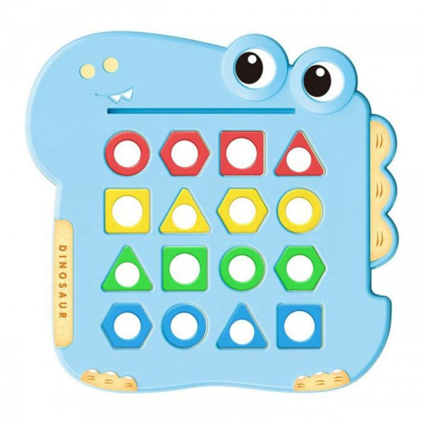 WOOPIE Montessori dinozaurų dėlionė rungtynės formos arkadinis žaidimas