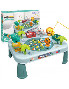 WOOPIE Рыбалка Аркадная игра Интерактивный зеленый стол