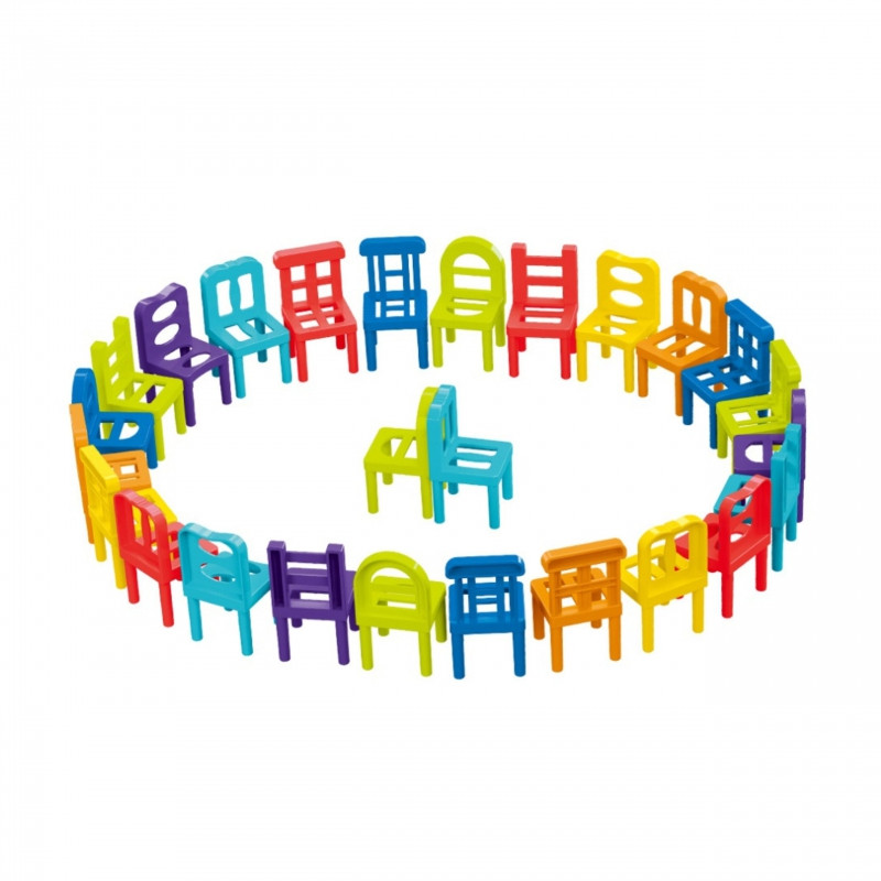 WOOPIE Аркадная игра-головоломка Балансирующие стулья 36 шт.