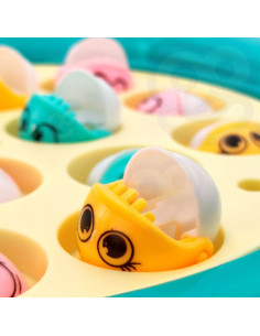 WOOPIE Green Dinosaur Fishing Arcade Game Set 2