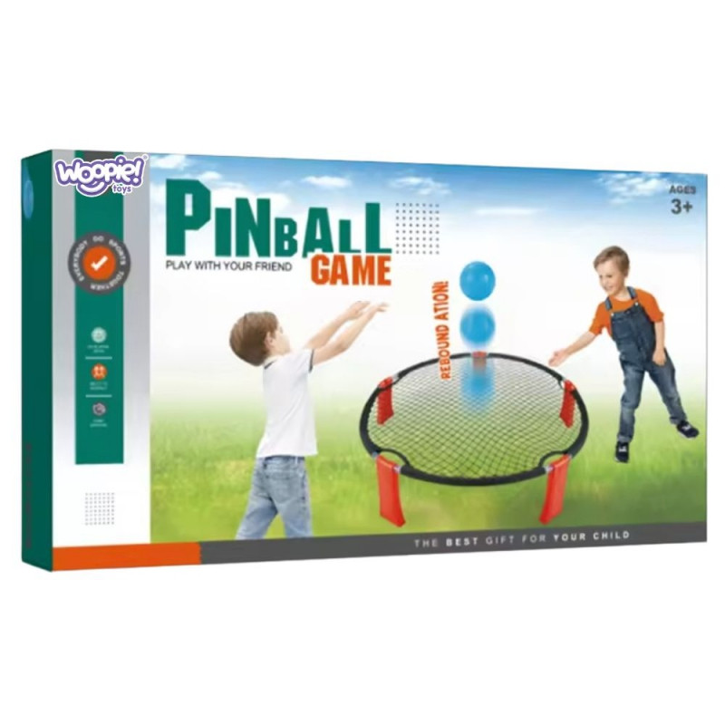 WOOPIE Smash Ball Arcade žaidimas batutas 2 kamuoliukų siurblys